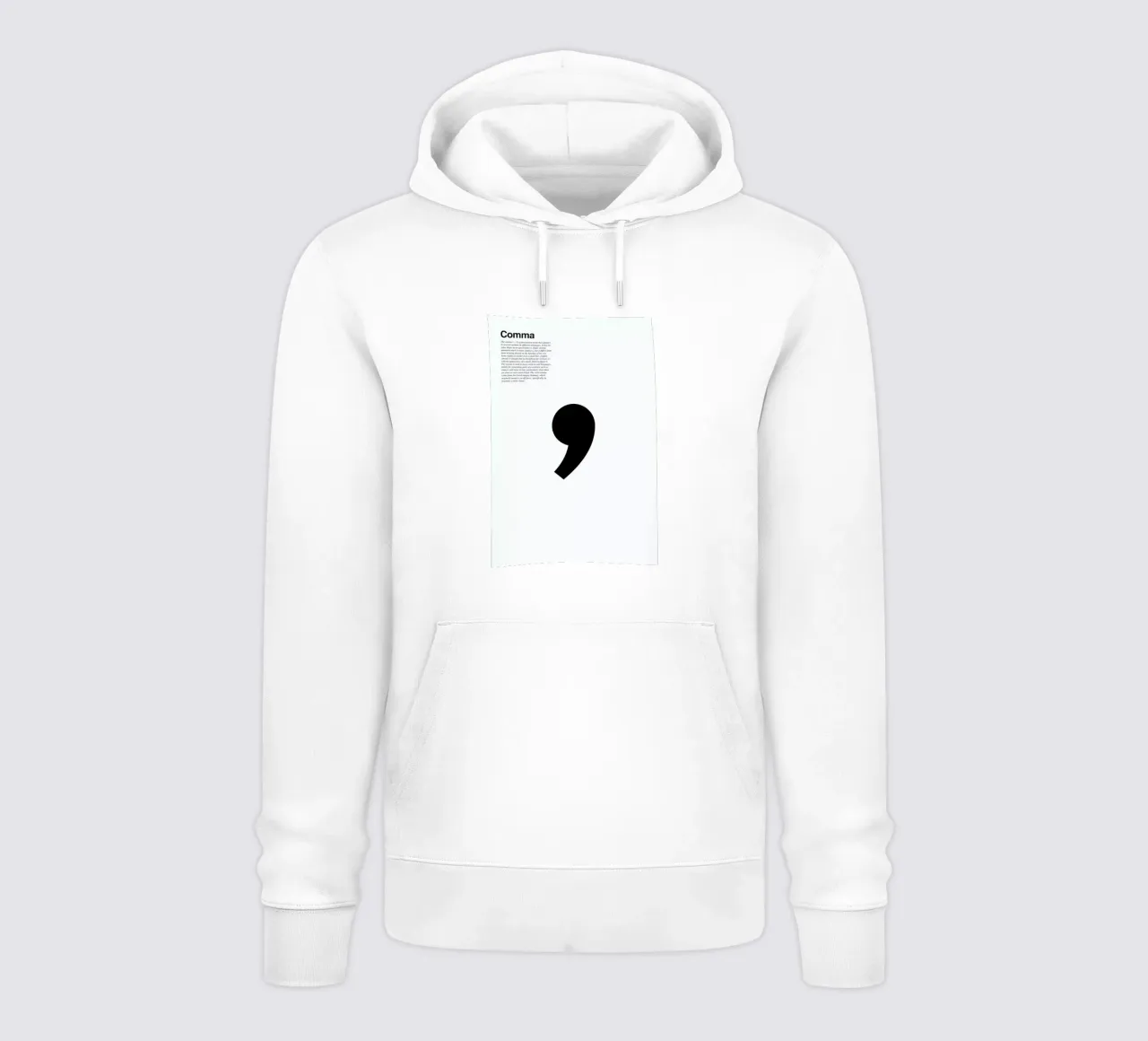 Comma felpa con cappuccio da LeDieg
