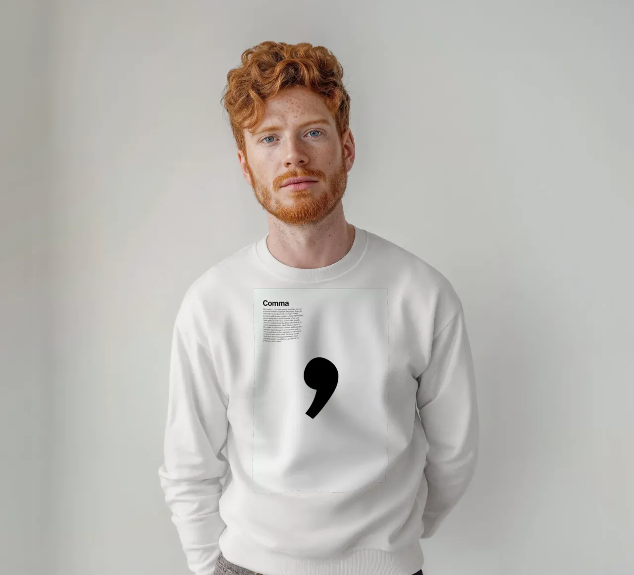 Comma felpa da LeDieg