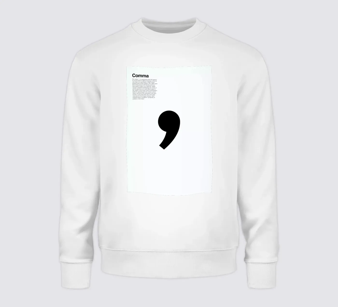 Comma felpa da LeDieg