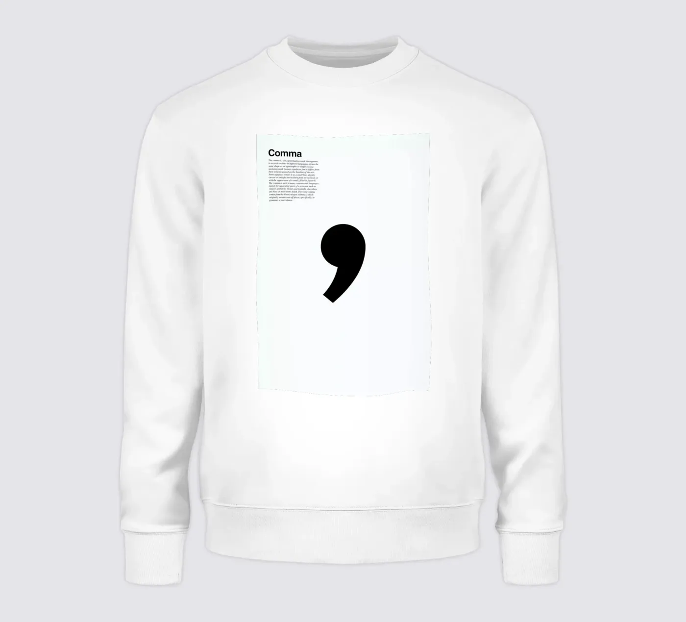 Comma felpa da LeDieg