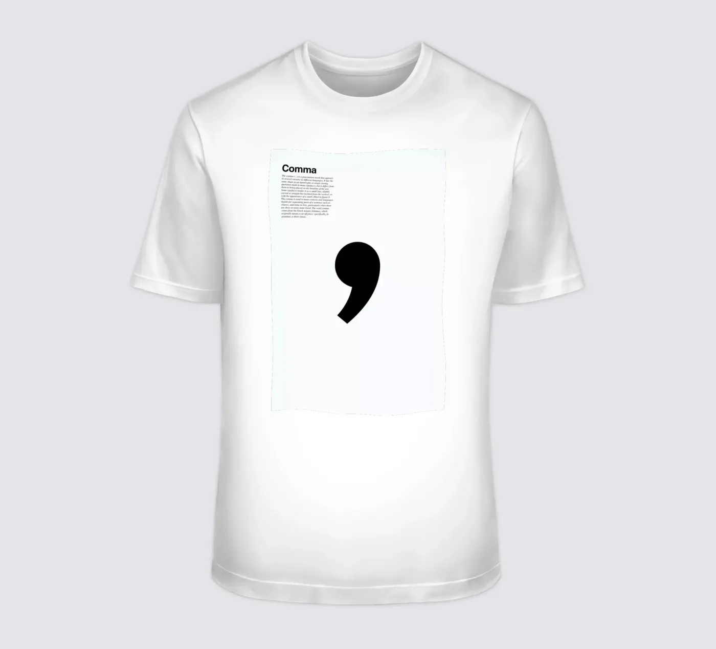 Comma t-shirt da LeDieg