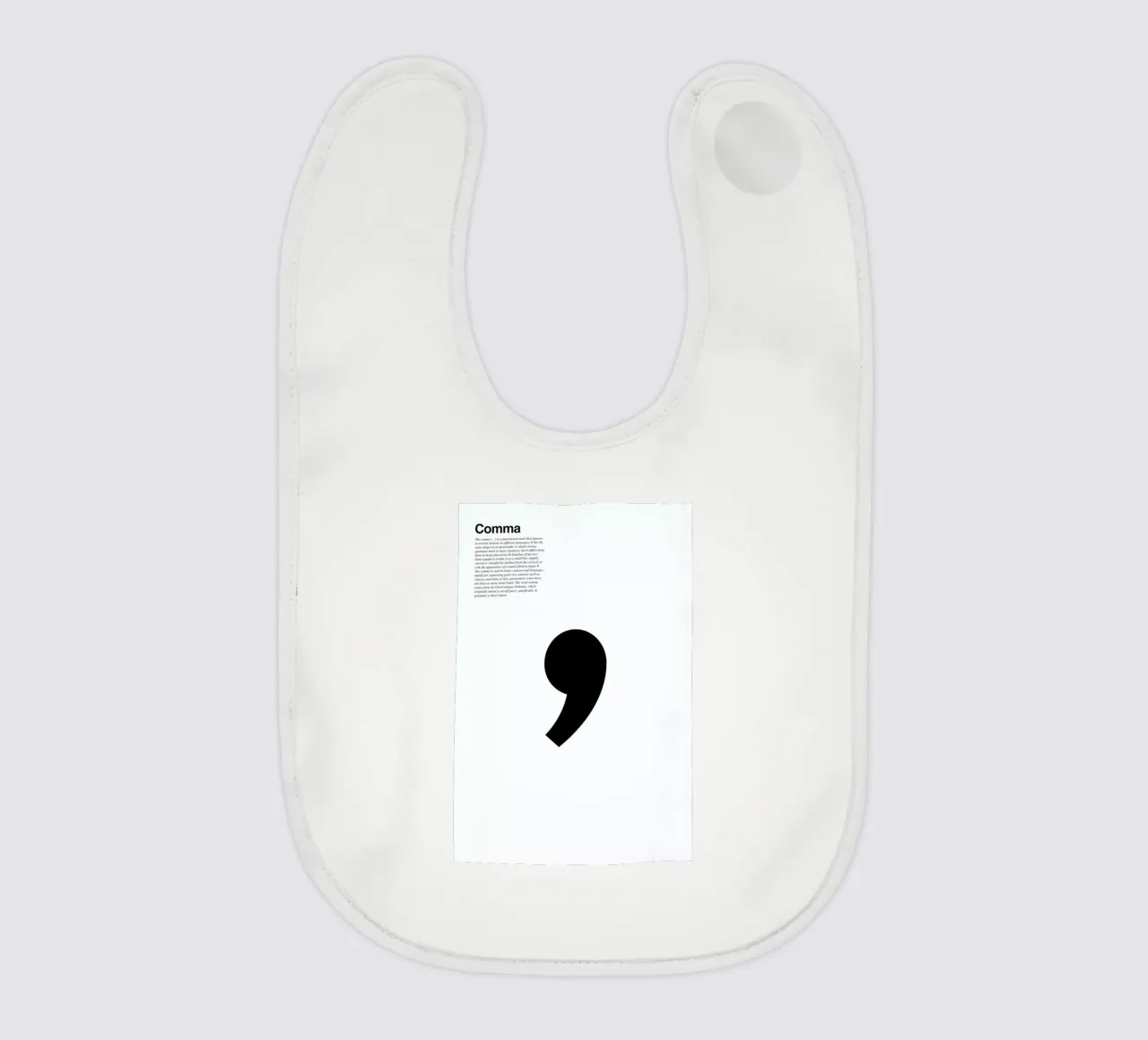 Comma Babylätzchen von LeDieg