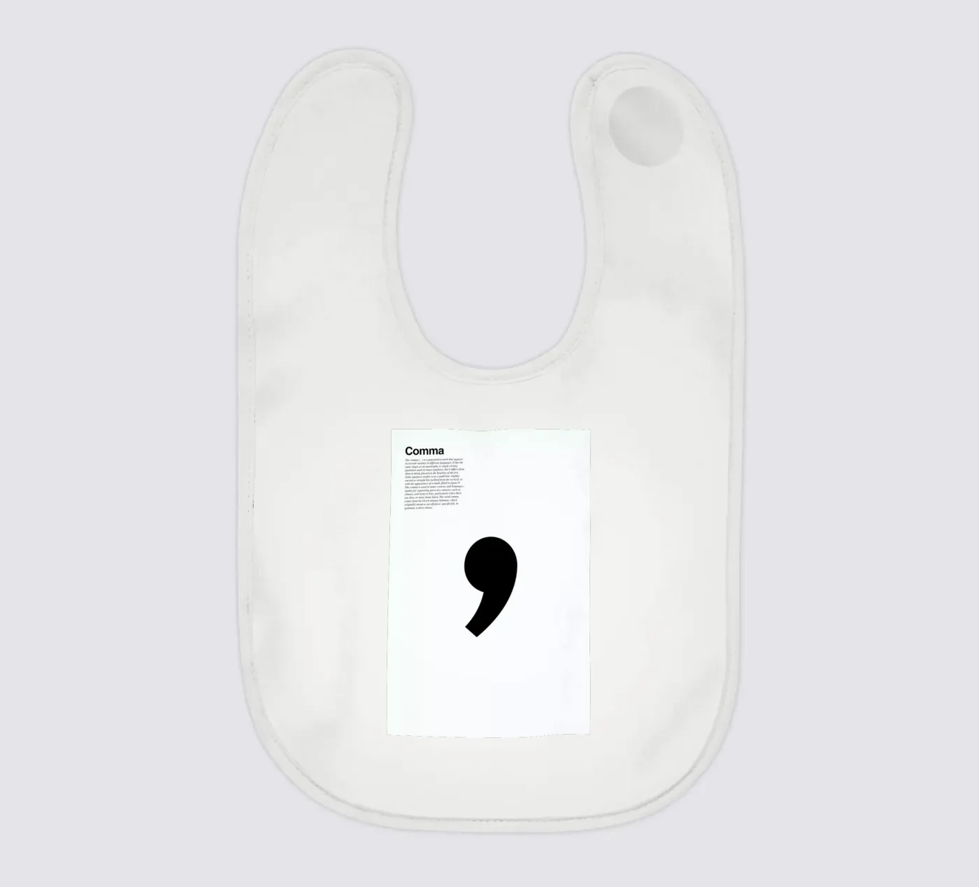 Comma Babylätzchen von LeDieg
