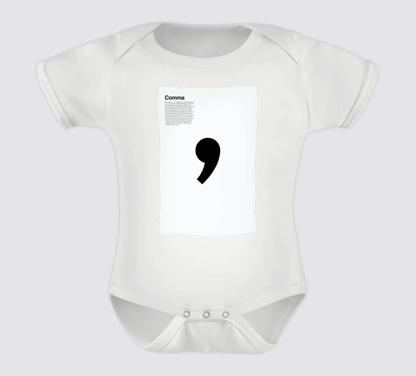 Comma body bébé de LeDieg