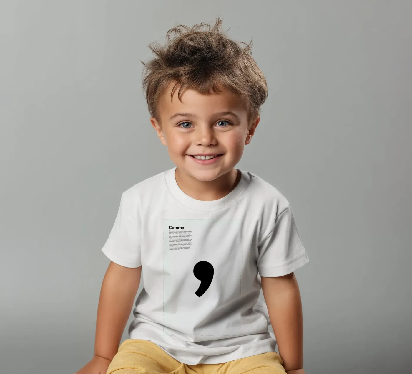 Comma Kinder T-Shirt von LeDieg