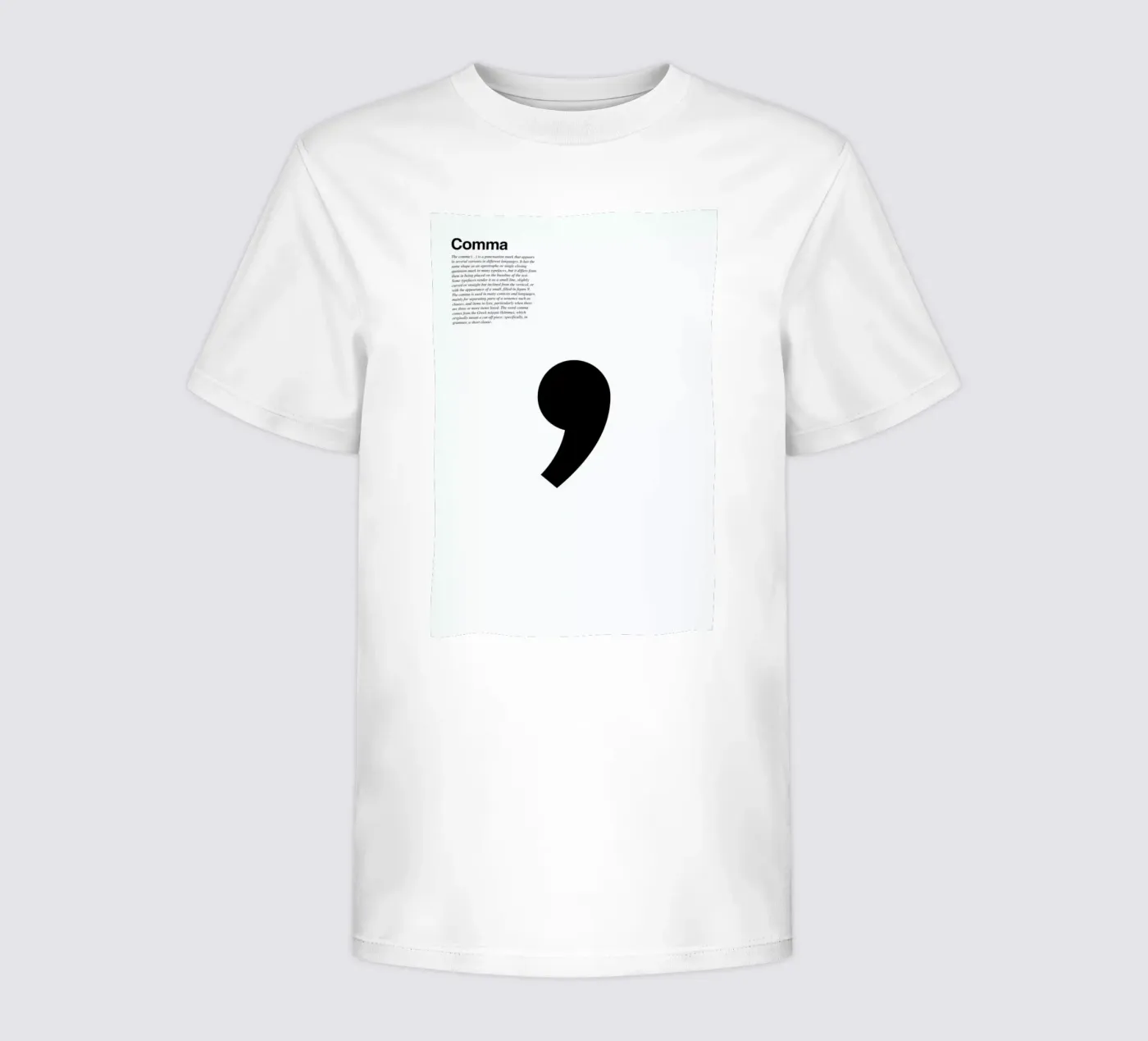 Comma Kinder T-Shirt von LeDieg