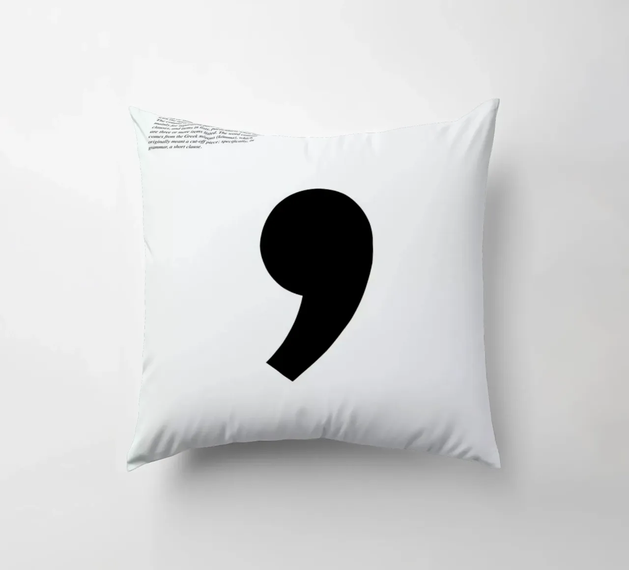 Comma cuscino da LeDieg