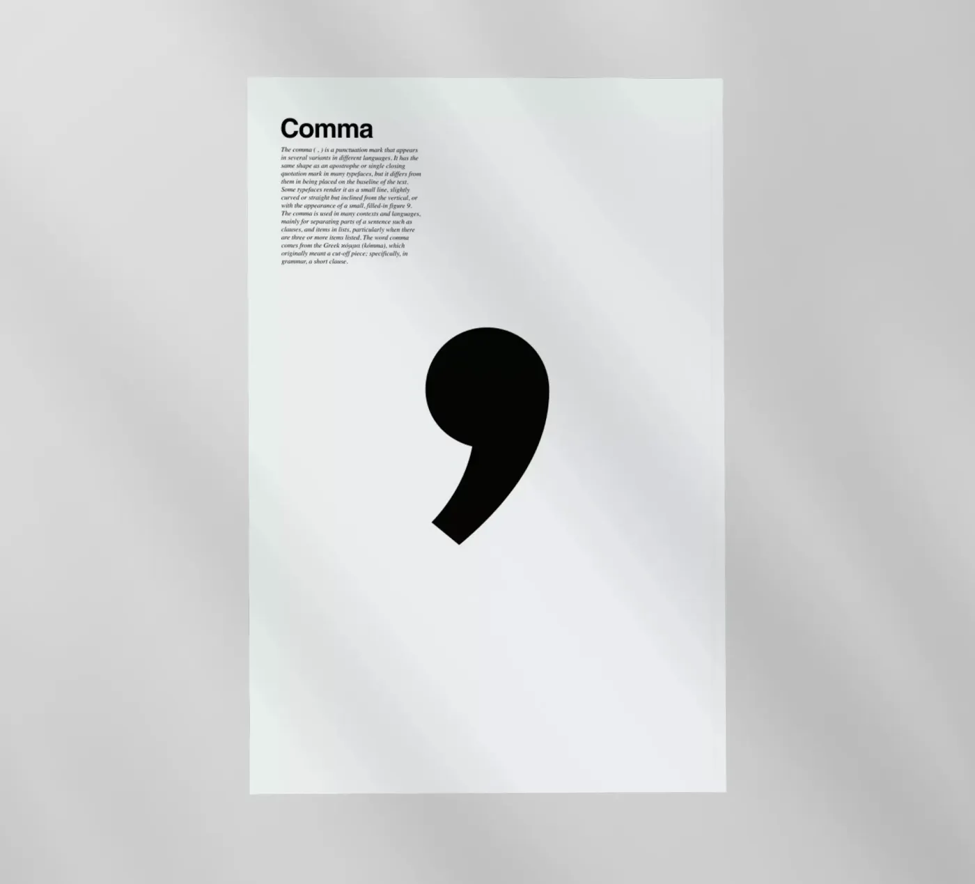 Comma pellicola backlit da LeDieg