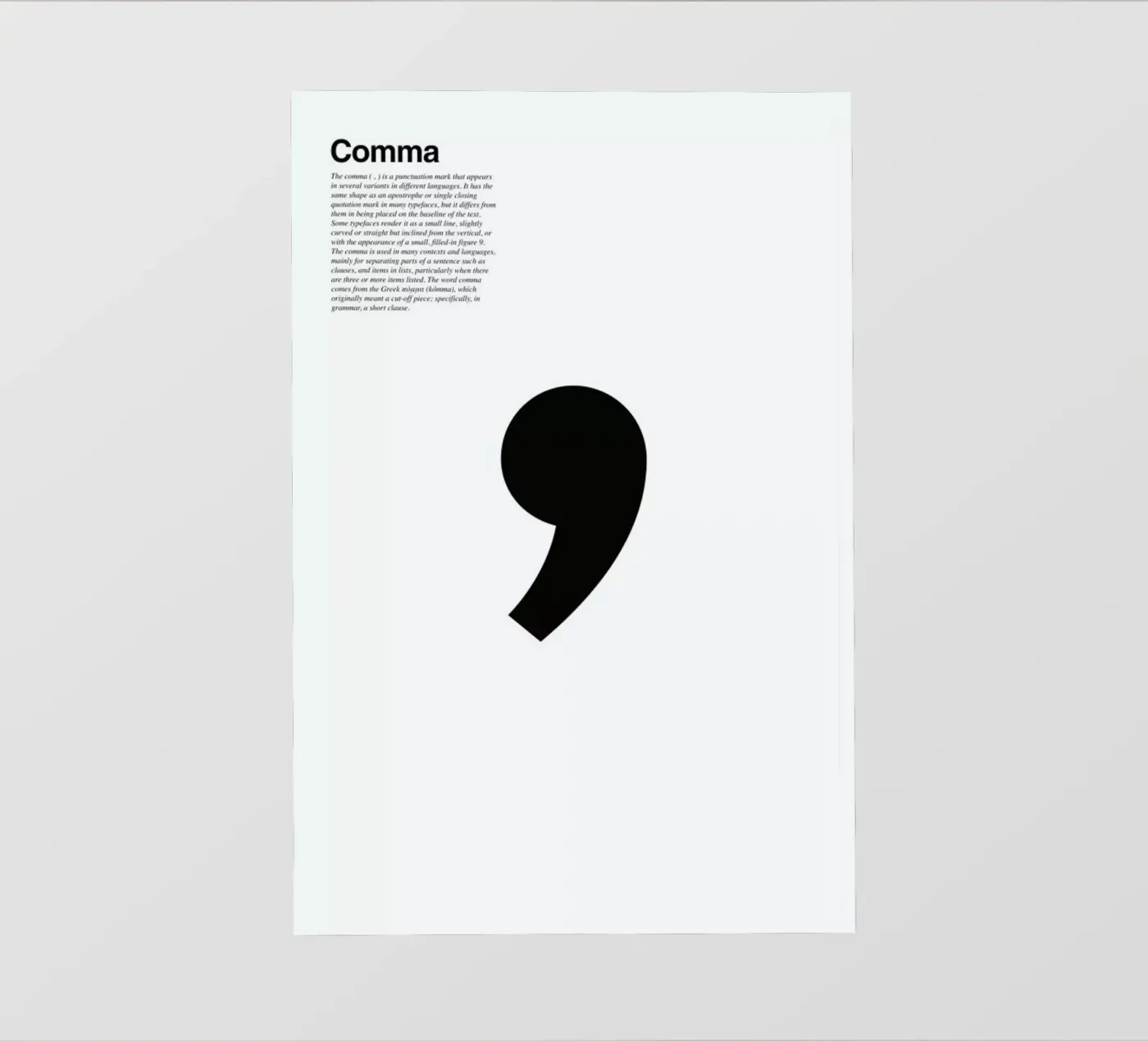 Comma pellicola backlit da LeDieg