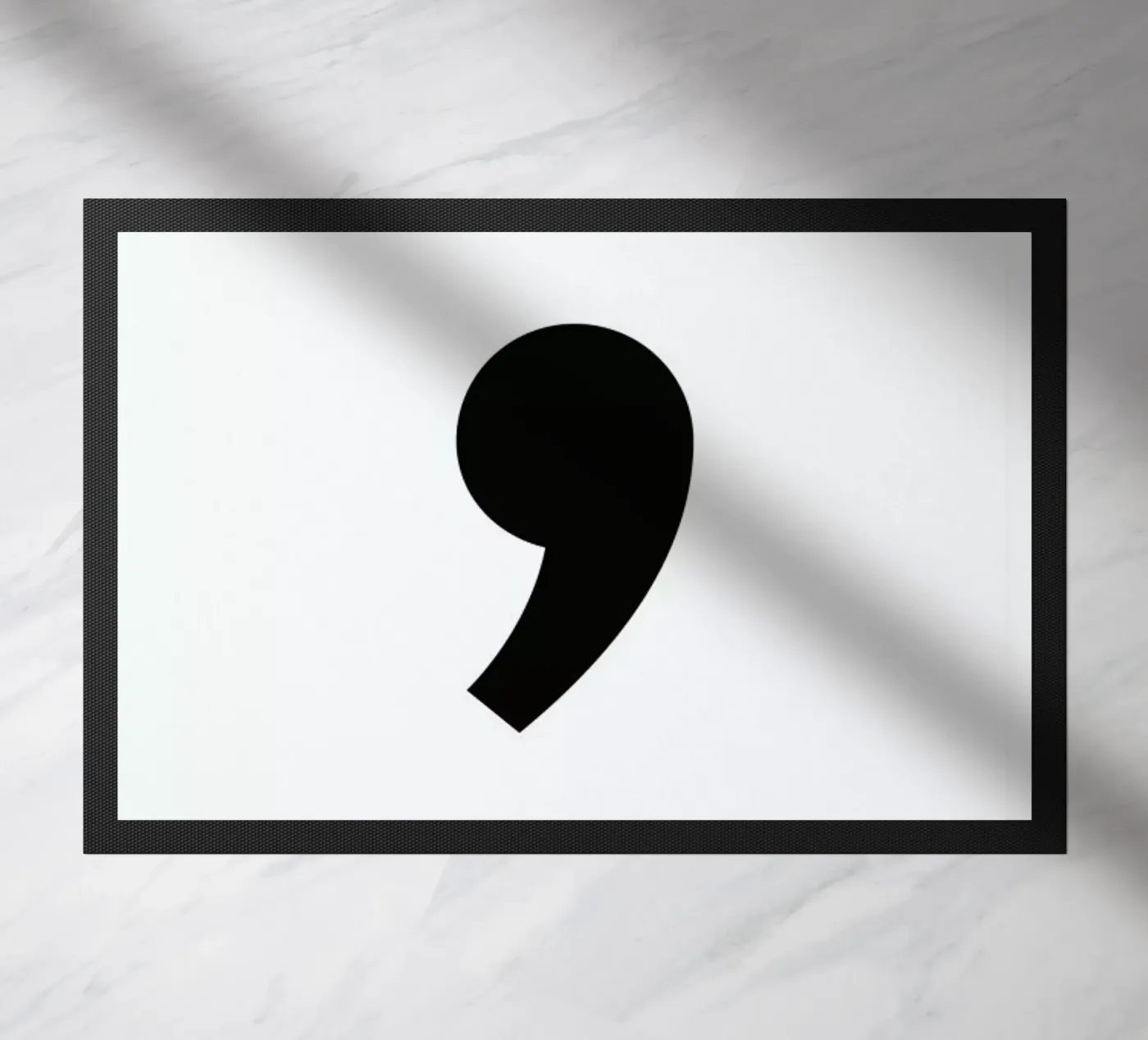 Comma deurmat van LeDieg