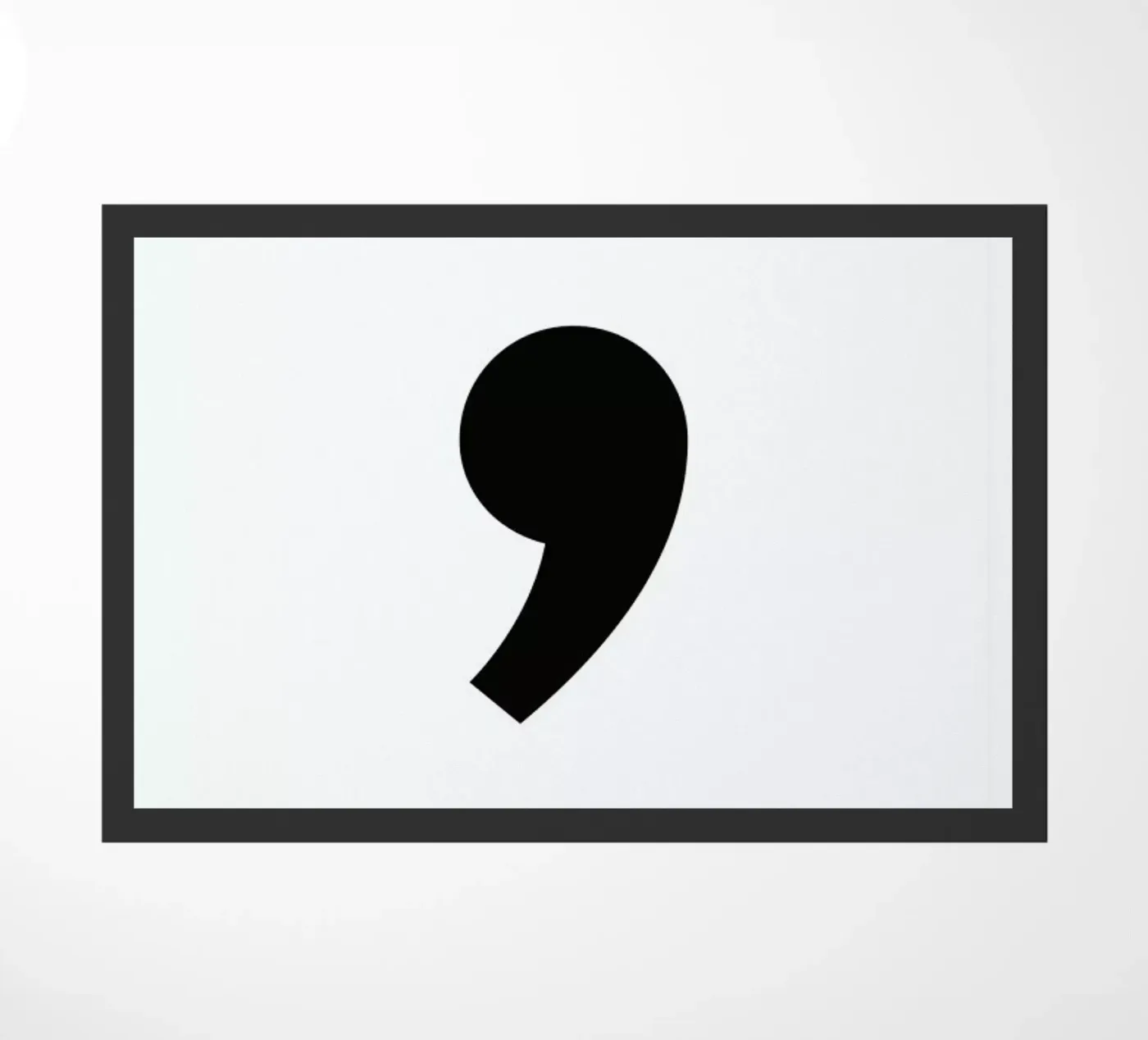 Comma deurmat van LeDieg