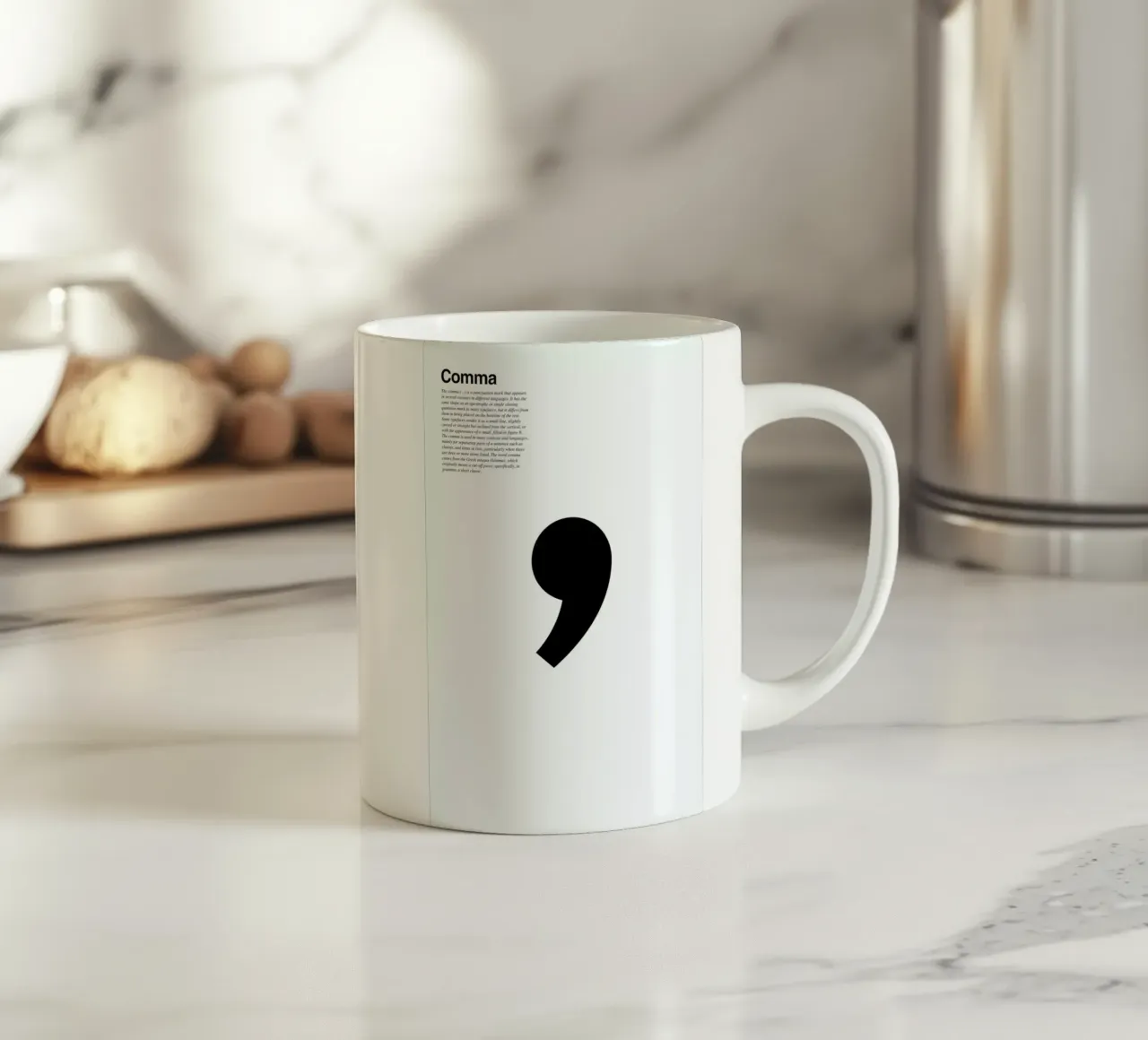 Comma tazza in ceramica da LeDieg