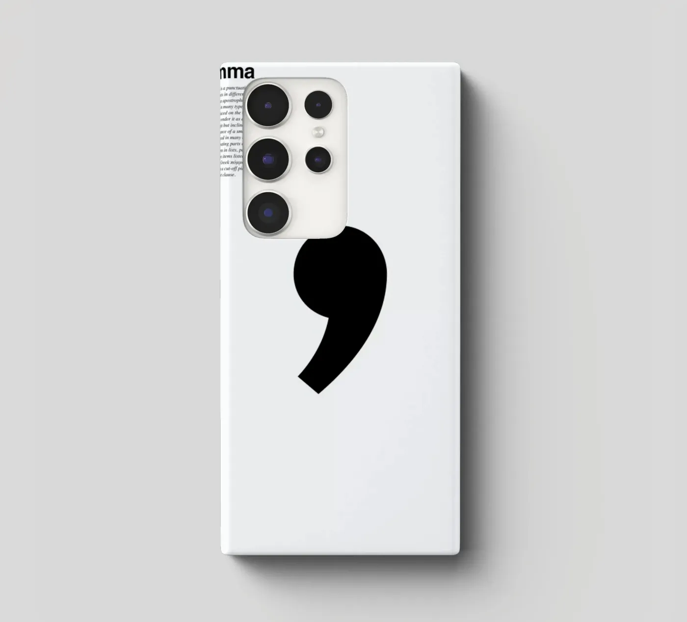Comma cover samsung da LeDieg