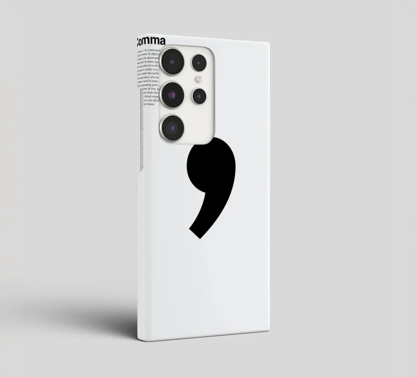 Comma cover samsung da LeDieg