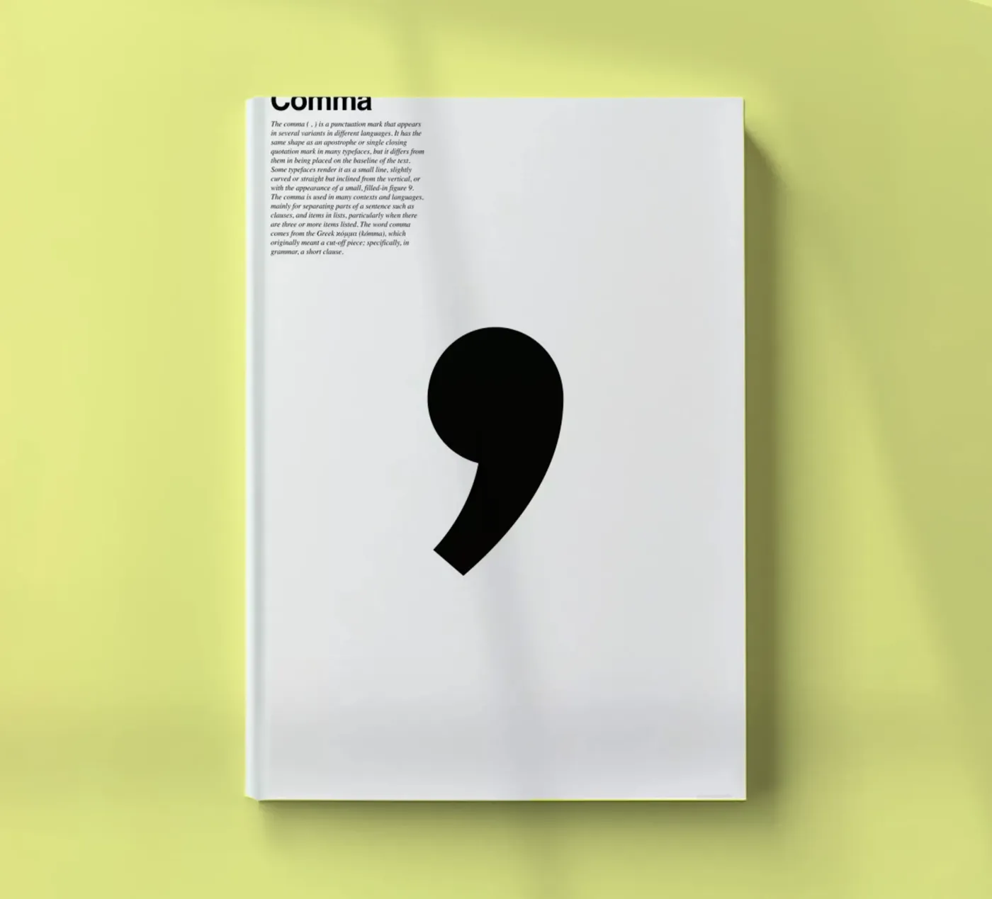 Comma notebook by LeDieg