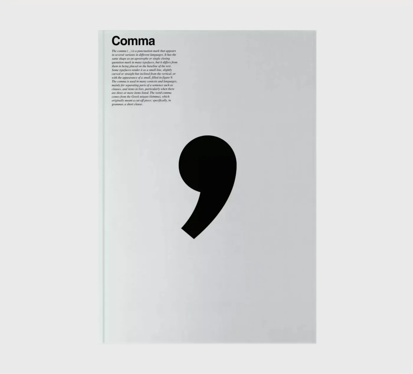 Comma notebook by LeDieg