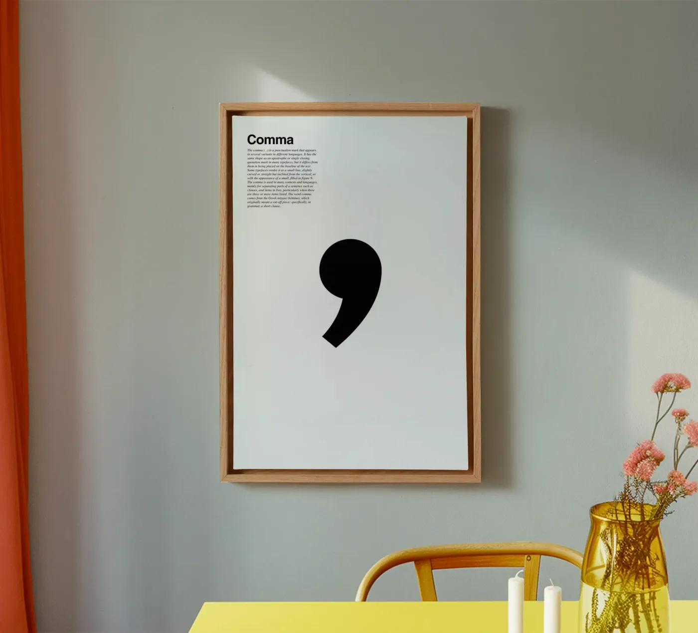 Comma tela da LeDieg