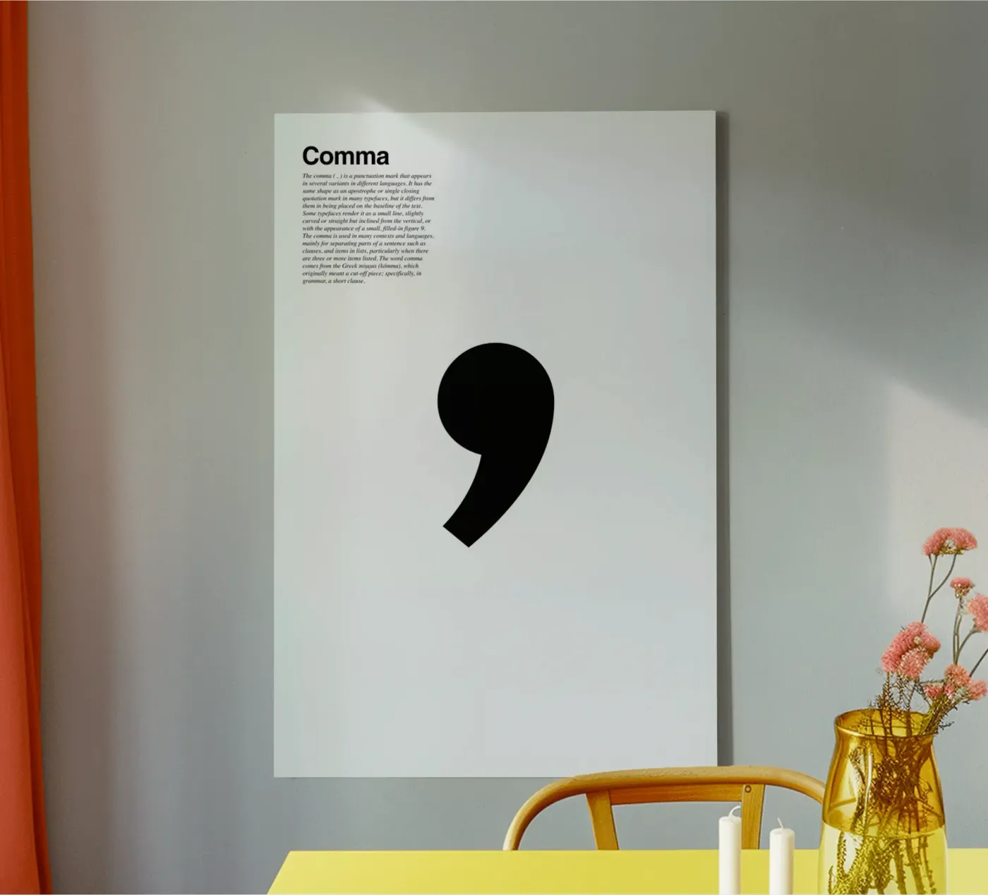 Comma tela da LeDieg