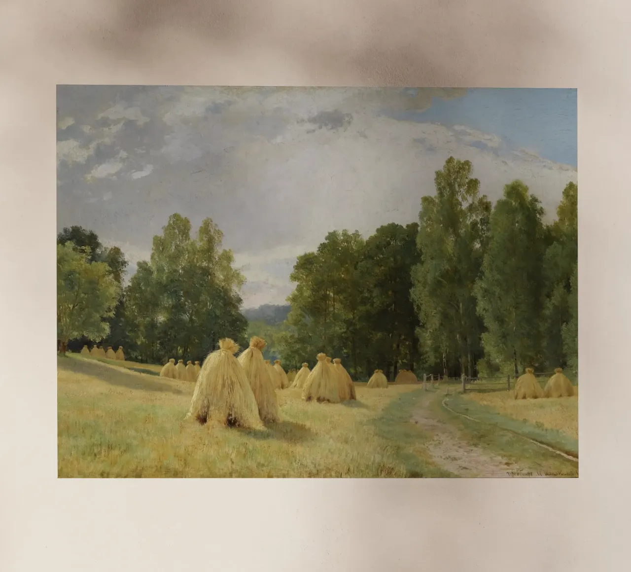 Ivan Shishkin - Covoni pellicola backlit da William Store