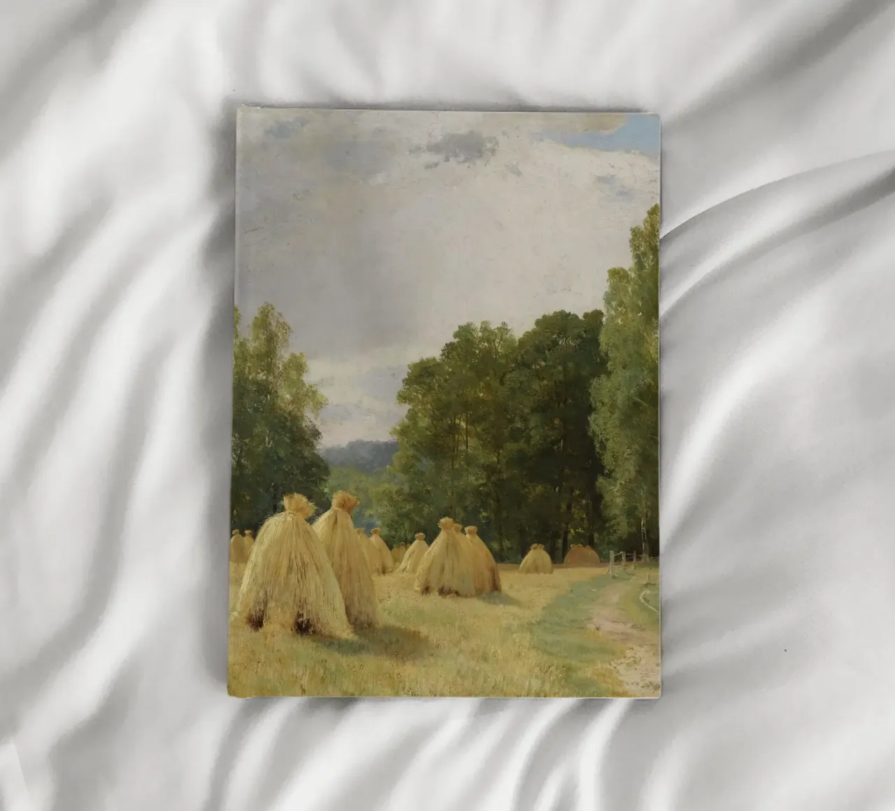 Ivan Shishkin - Haystacks notebook by William Store