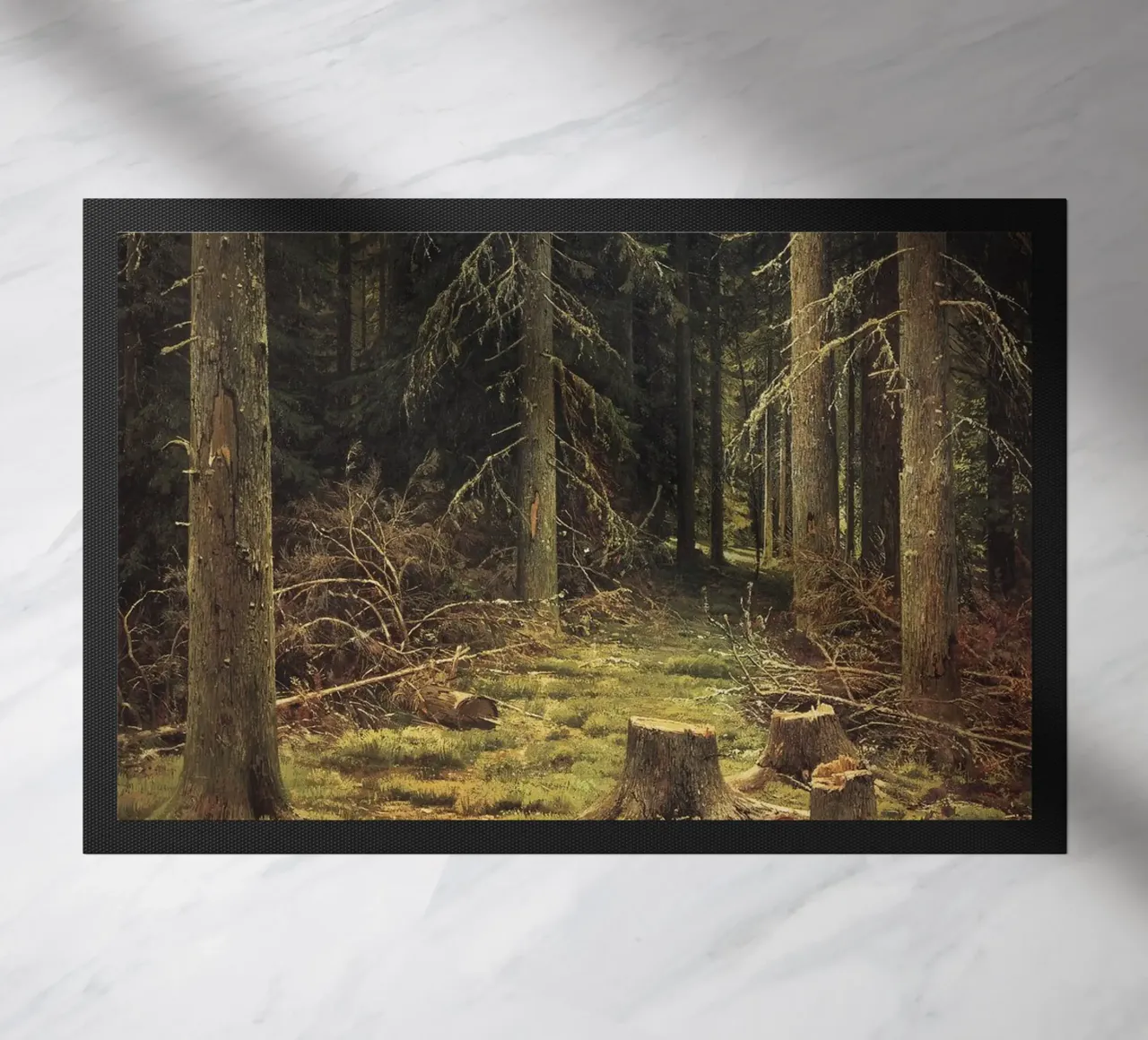 Ivan Shishkin - Foresta di conifere zerbino da William Store