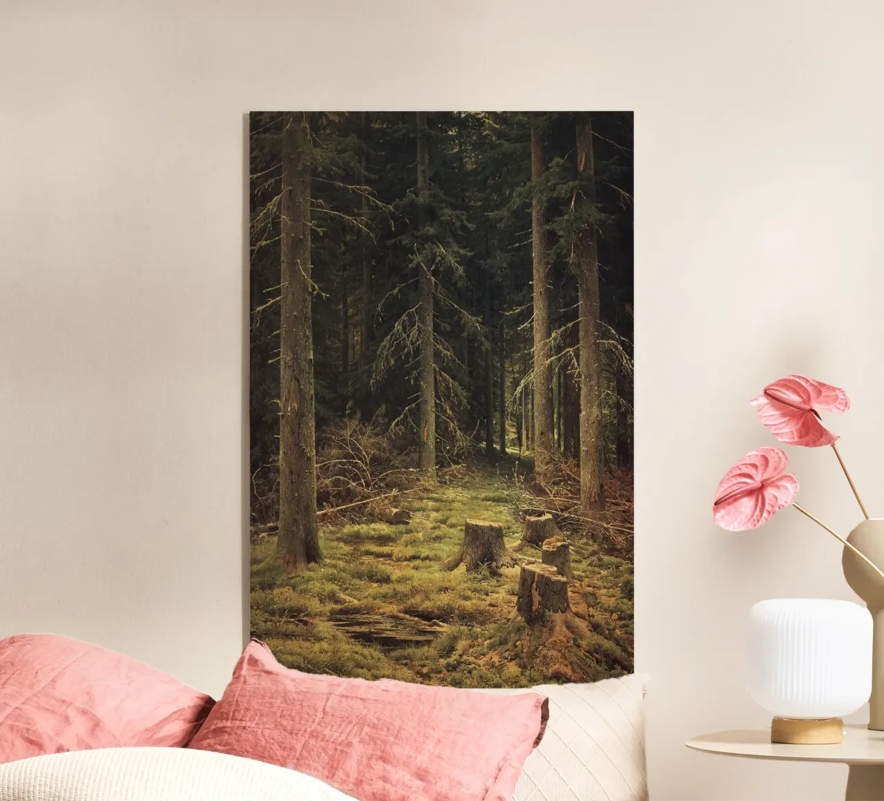 Ivan Shishkin - Foresta di conifere plexiglass da William Store