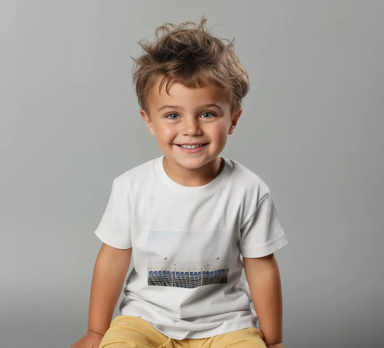 Scenes from Eilat t-shirt bambini da Tal Paz-Fridman