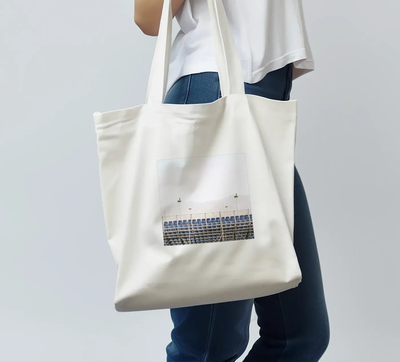 Scenes from Eilat tote bag by Tal Paz-Fridman