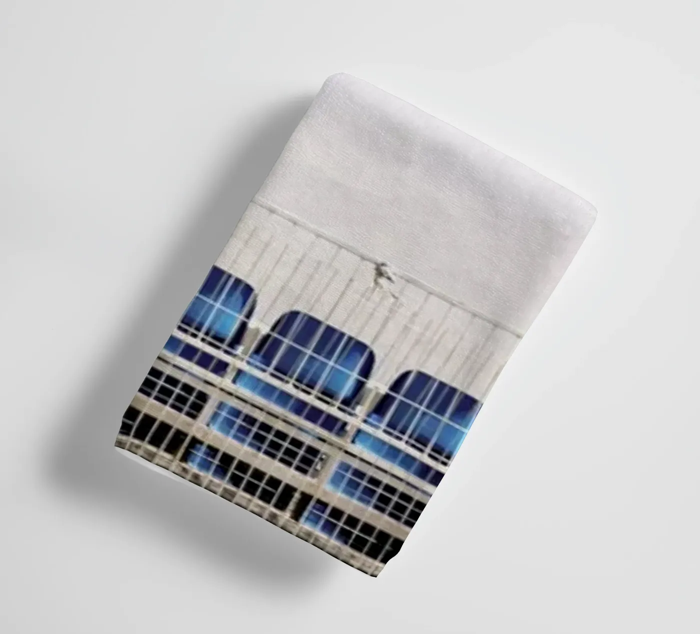 Scenes from Eilat towel by Tal Paz-Fridman