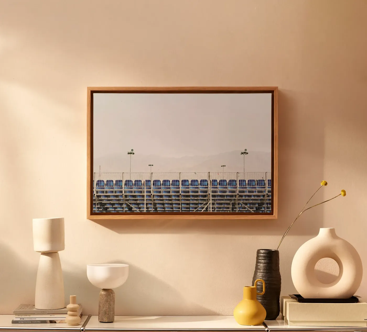 Scenes from Eilat canvas by Tal Paz-Fridman