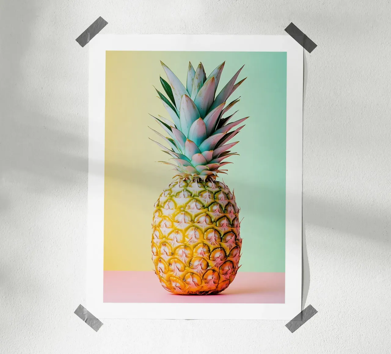 Ananas Pop Art carta hahnemühle da Spice & Style