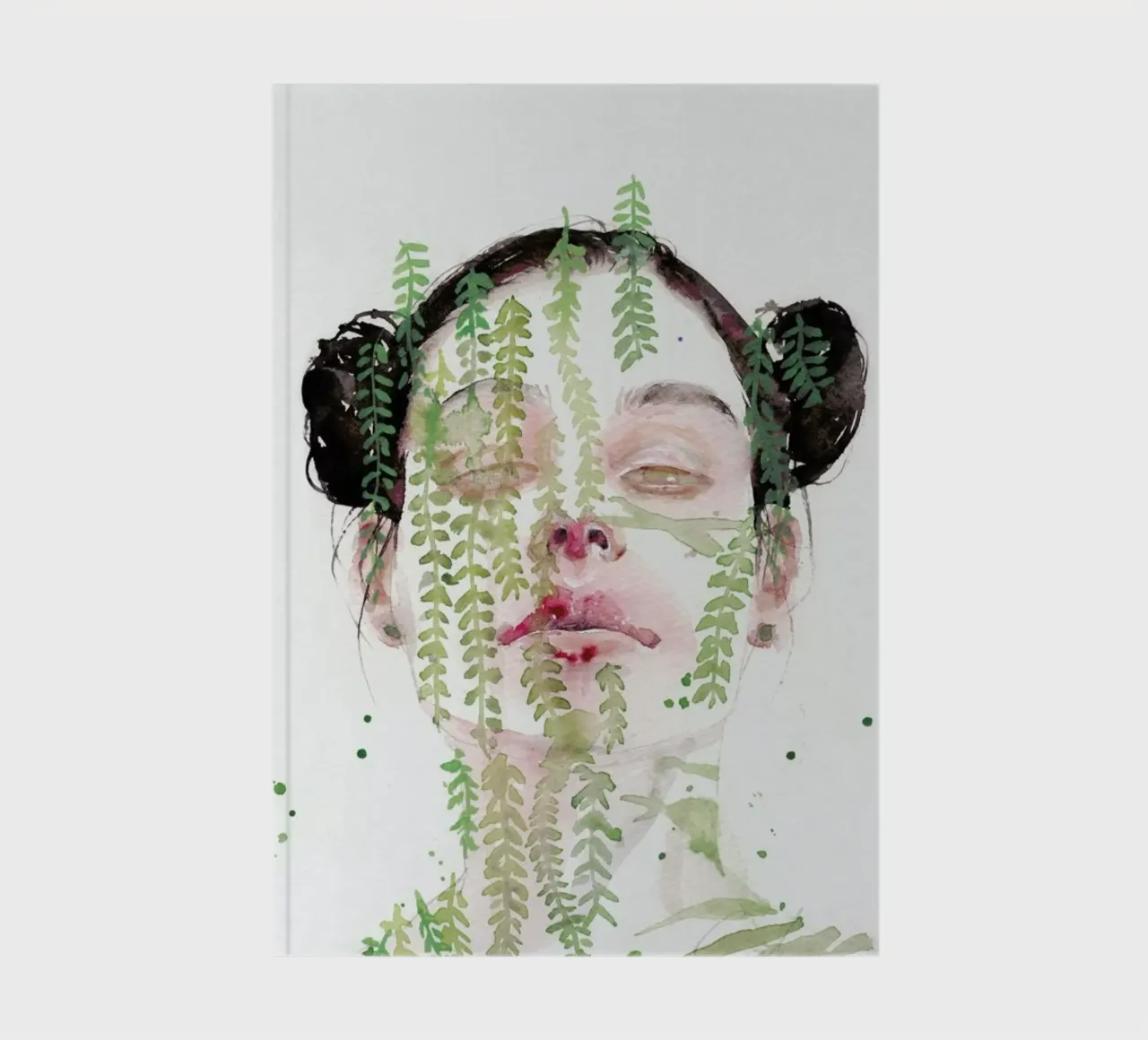Garden IX notebook by agnes-cecile