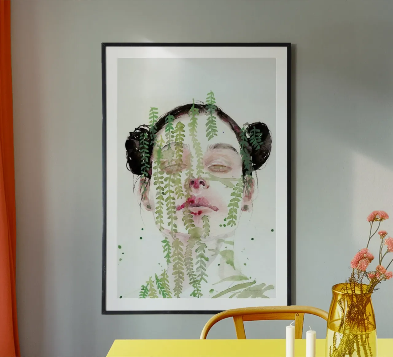 Garden IX poster da agnes-cecile