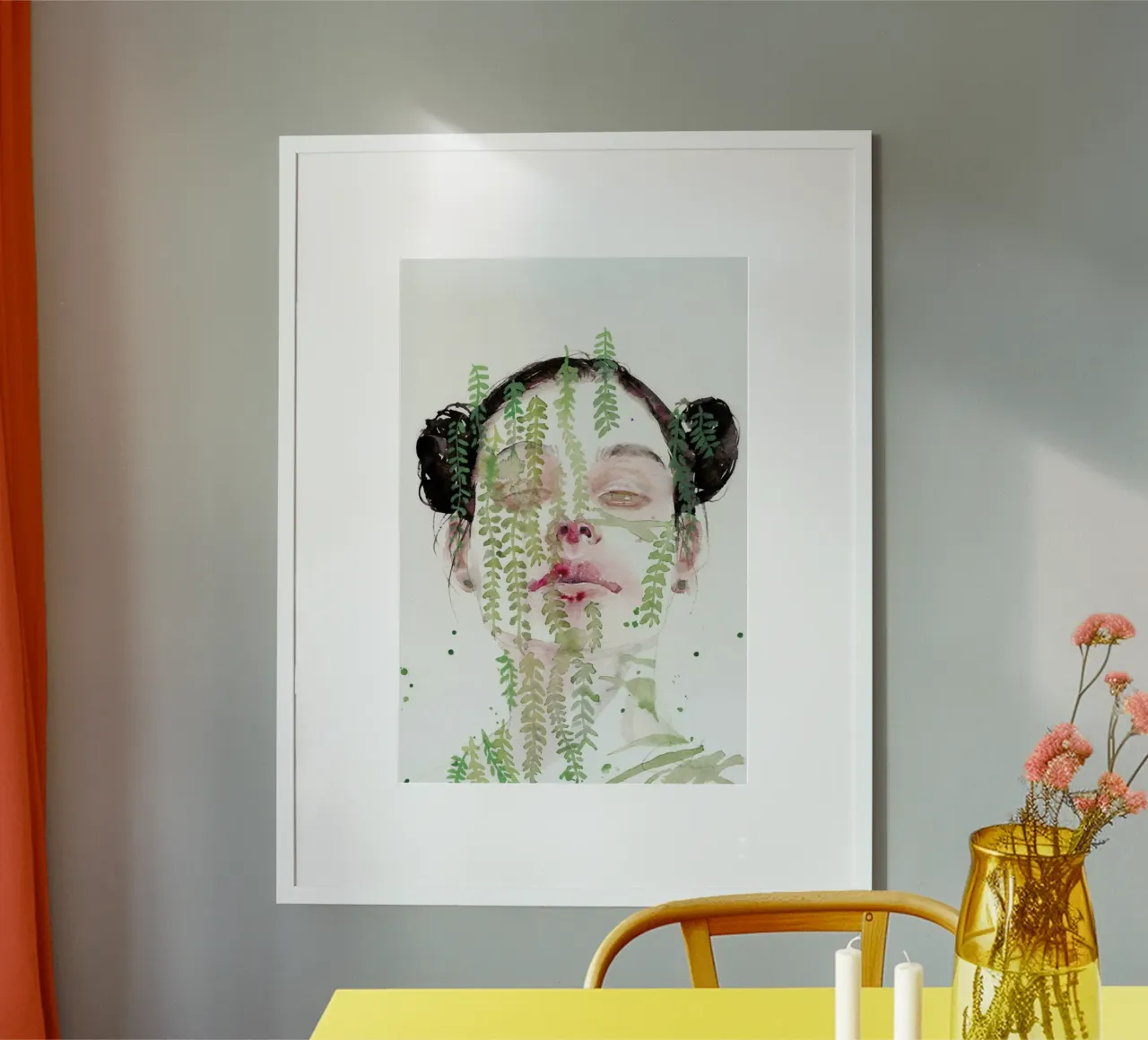 Garden IX poster da agnes-cecile