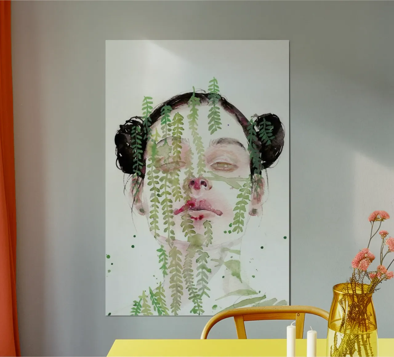 Garden IX poster da agnes-cecile