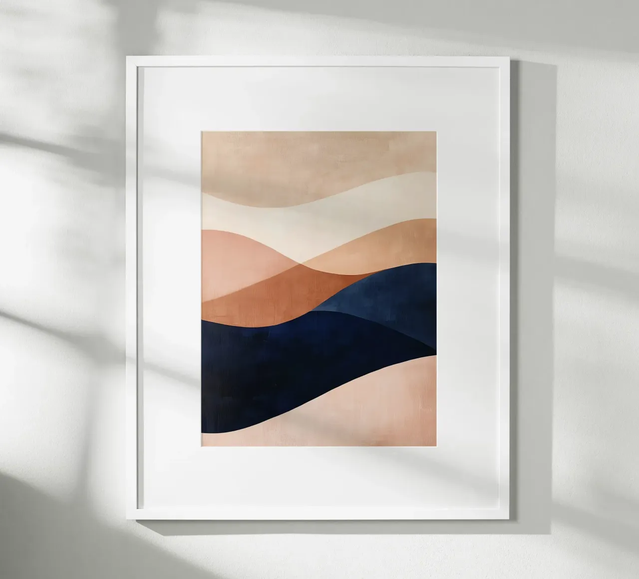 Paesaggio astratto minimalista poster da DWA