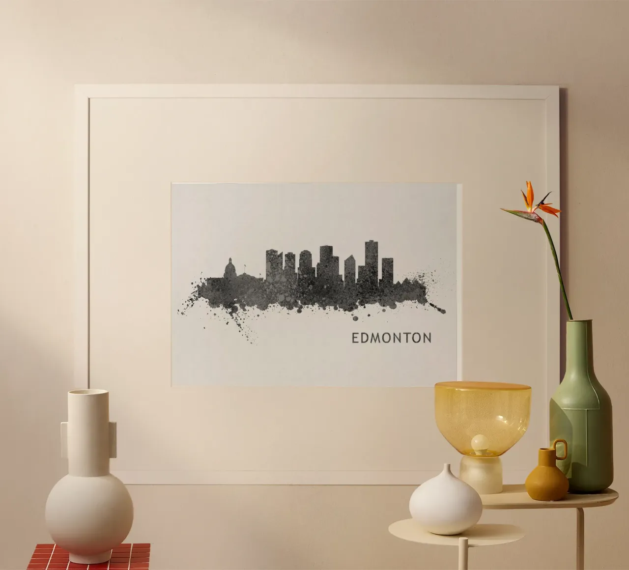Edmonton Canada poster da Travelstudio