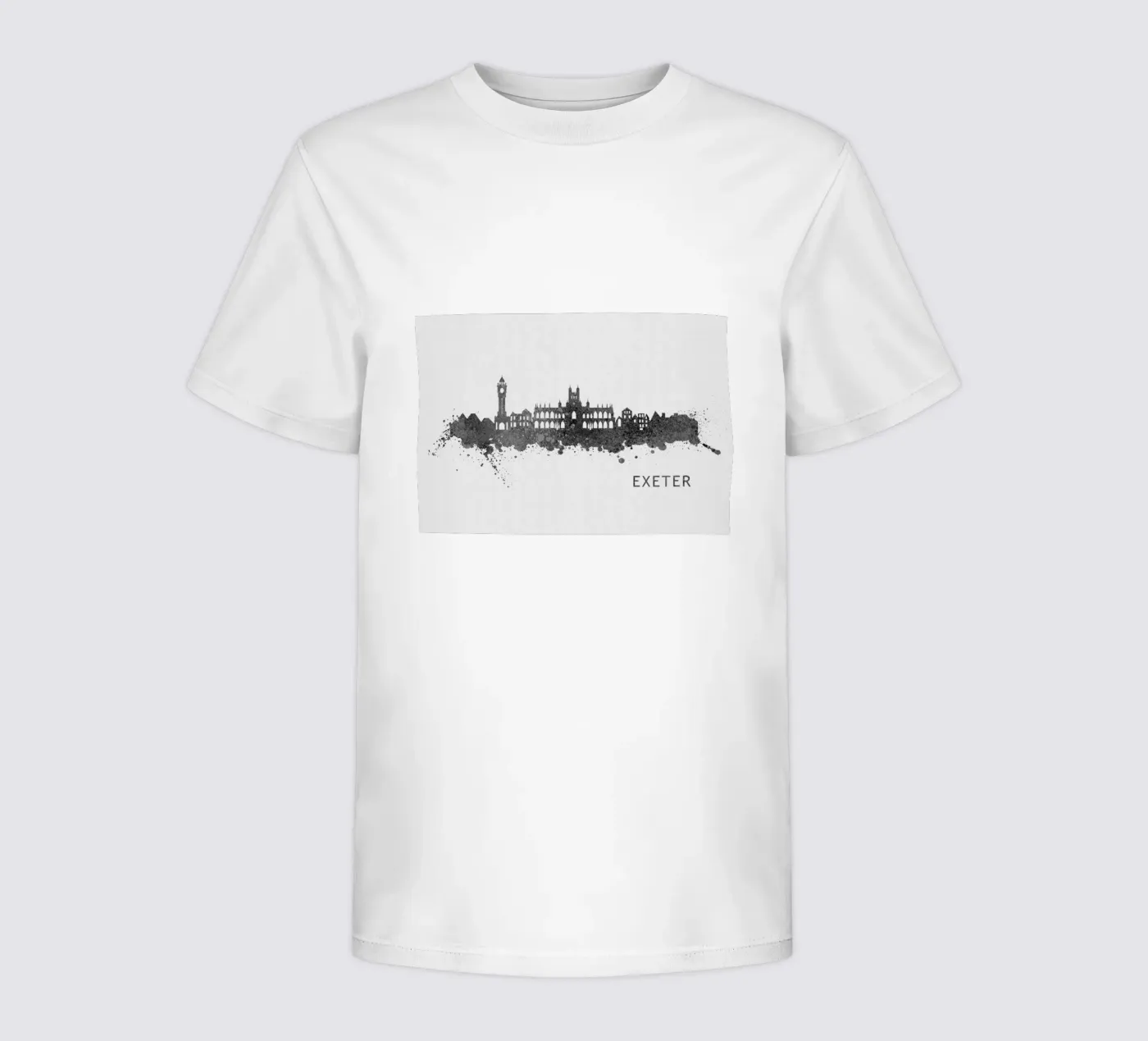 Exeter England t-shirt bambini da Travelstudio