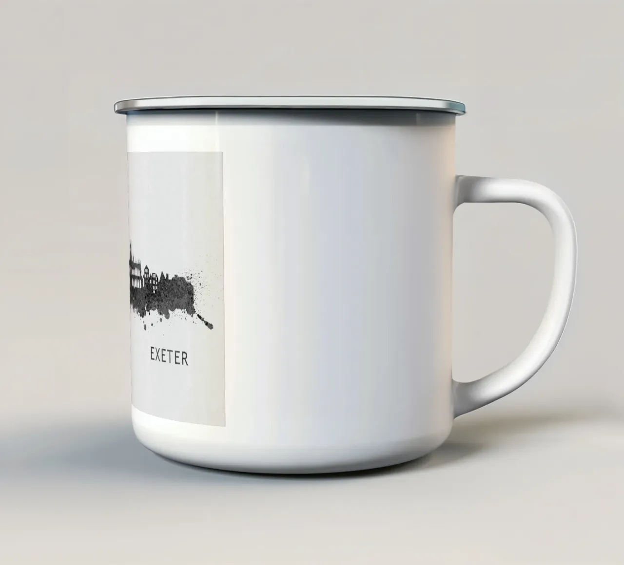 Exeter England tazza in smalto da Travelstudio