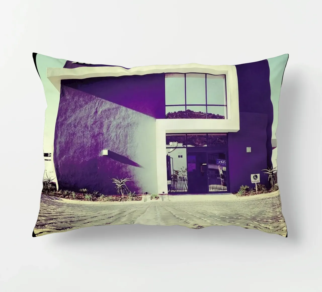 Rough Trade decorative cushion by Ballack Art House