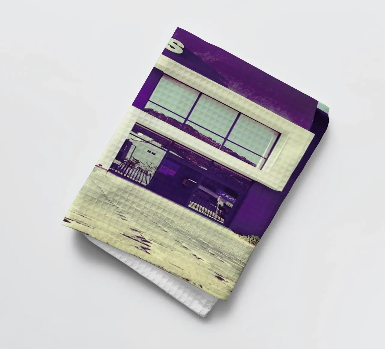 Rough Trade tea towel by Ballack Art House