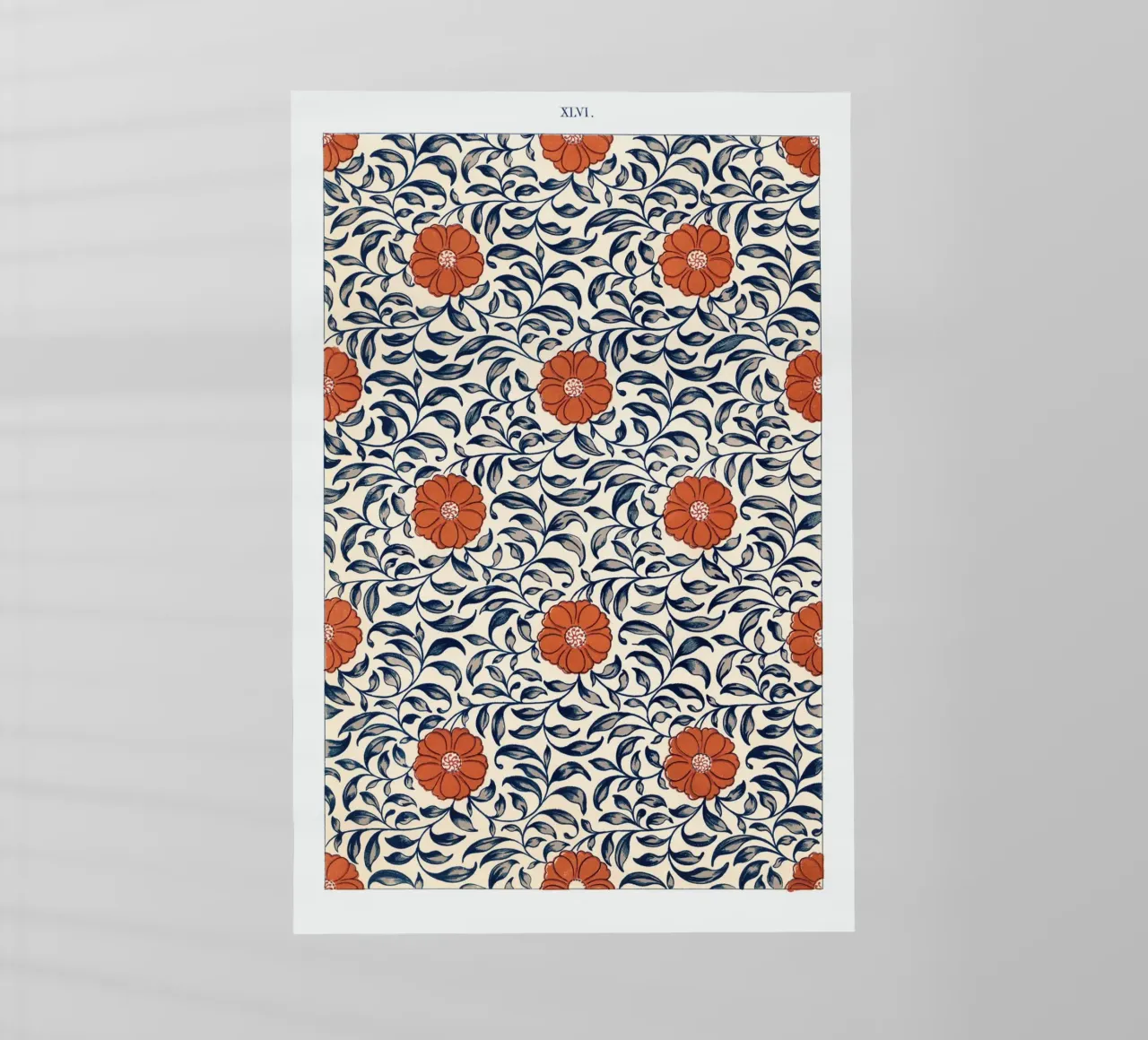 Flower pattern pellicola backlit da vintageshop