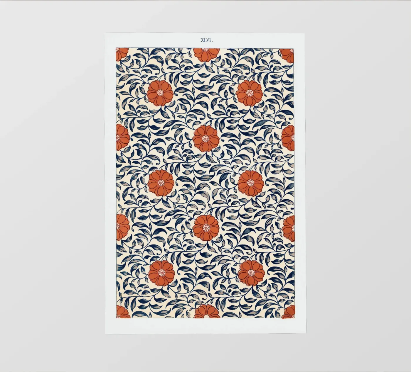 Flower pattern pellicola backlit da vintageshop