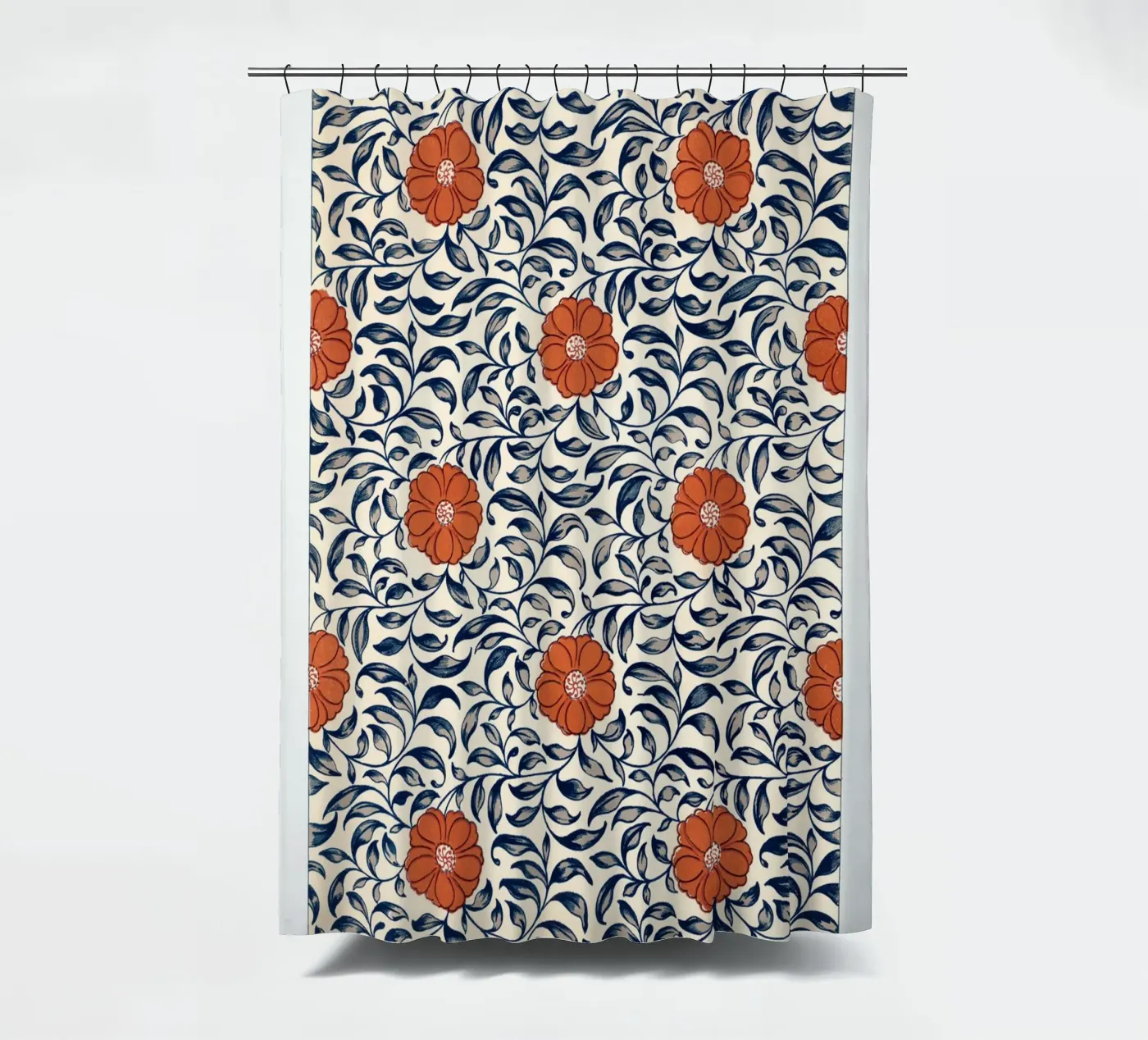 Flower pattern Duschvorhang von vintageshop