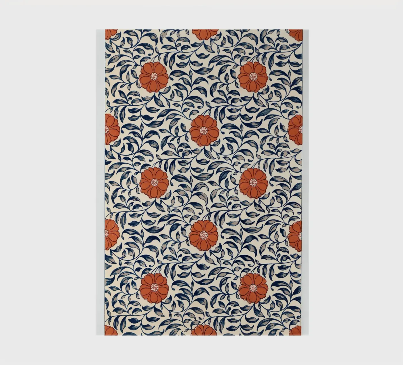 Flower pattern notebook by vintageshop