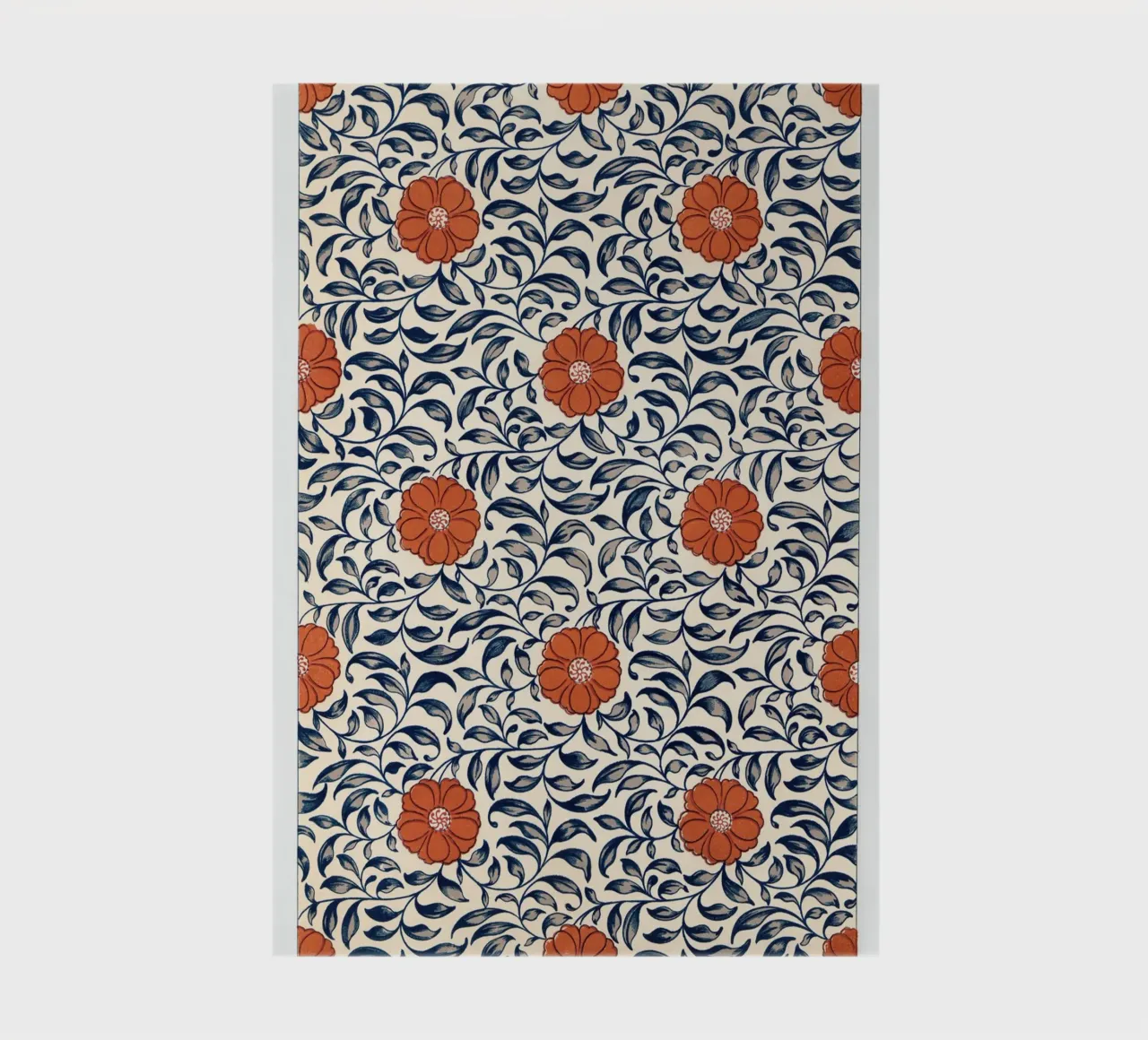 Flower pattern notebook by vintageshop