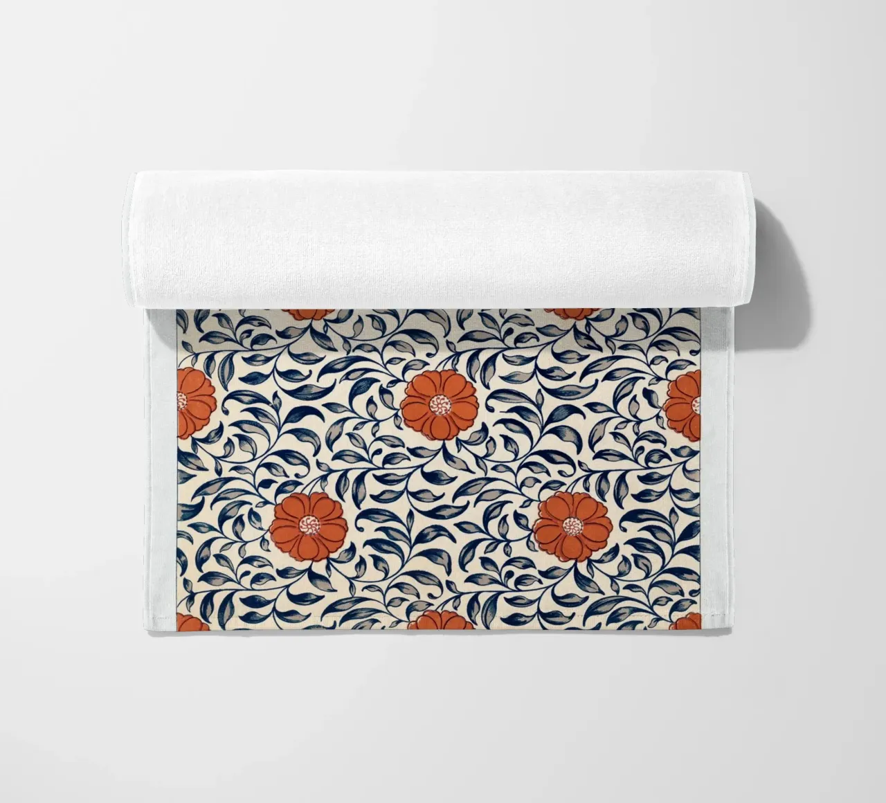 Flower pattern telo mare da vintageshop