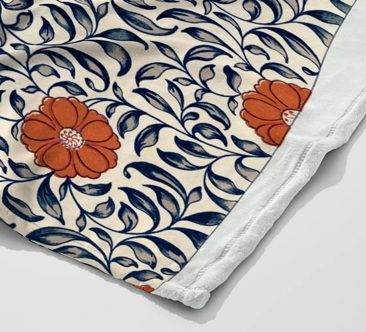 Flower pattern coperta in pile da vintageshop