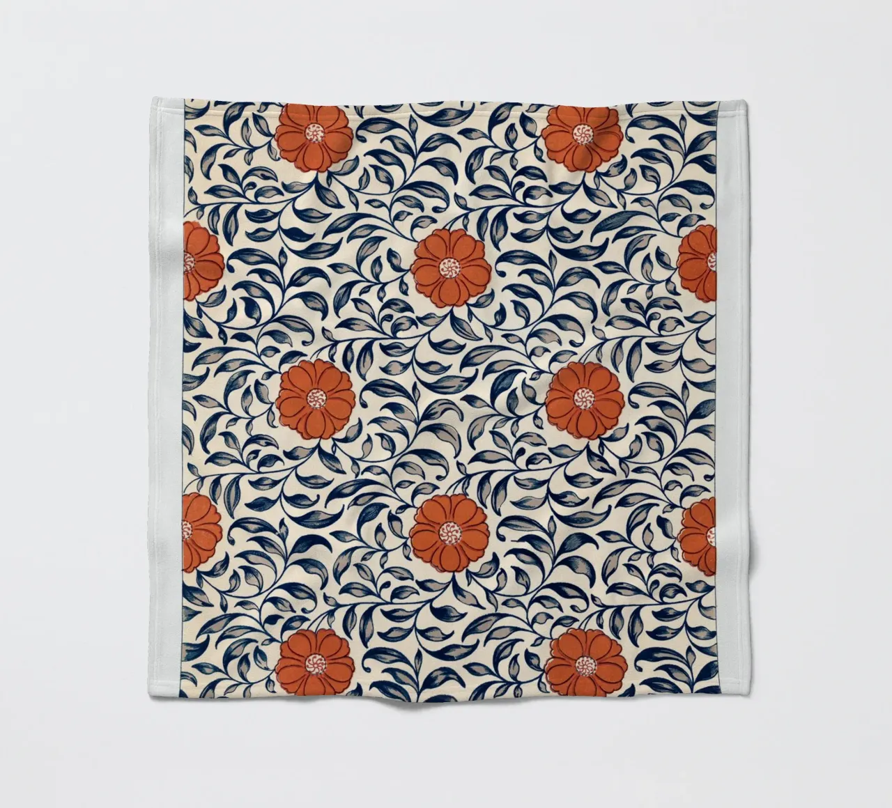 Flower pattern coperta in pile da vintageshop