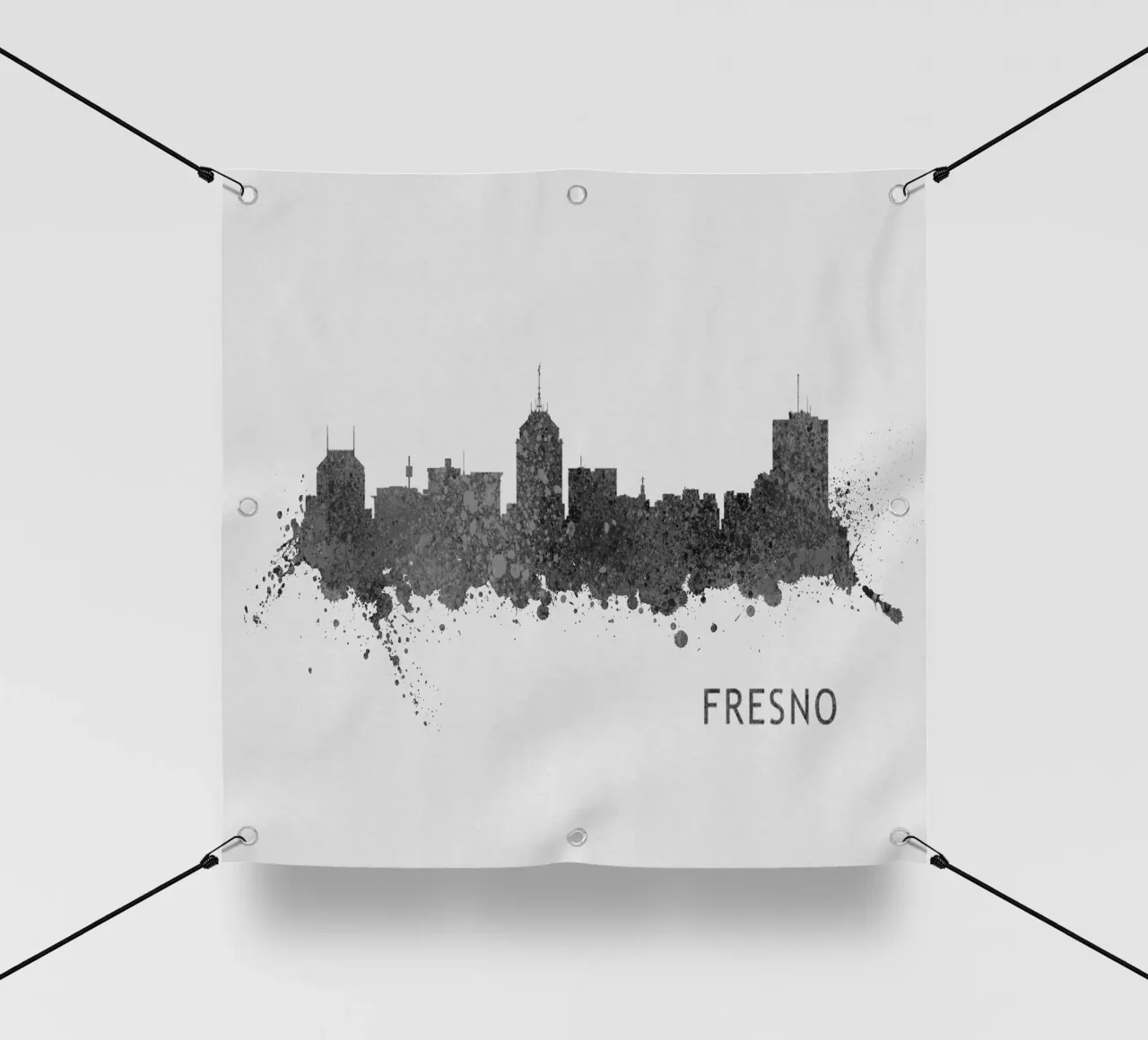 Fresno California telo in pvc da Travelstudio